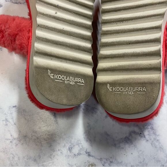 Ugg koolaburra coral faux fur slipper - Picture 4 of 6